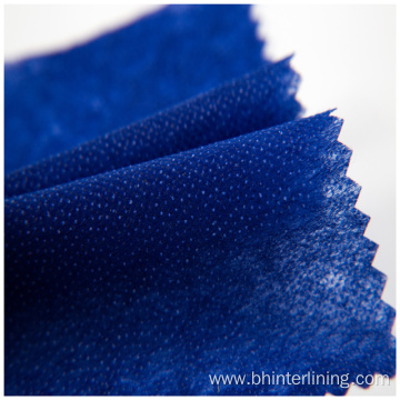 100% polyester colorful  fusible paper interlining